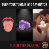 Anillo de lengua vibratorio para sexo oral