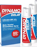 Dynamo Delay Spray para hombres – 13% lidocaína anestésica para ayudarte a durar más tiempo en la cama