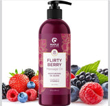Aceite para masajes comestible