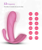 Braga vibratoria inalámbrica con control remoto, 12 modos