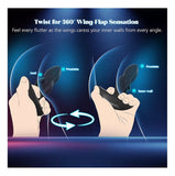 plug Anal de silicona | Estimulador de próstata | 10 modos de vibración con usb control y app