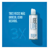 LubeLife 3X Lubricante Anal | A Base de Agua Extra Grueso | 8 onzas líquidas
