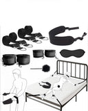 BDSM |Kit de Restricciones de bondage| color negro