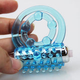 Anillo doble | vibrador para pene |mejora la duración|estimulación del punto G
