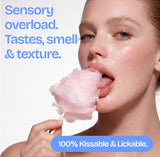 Crazy Girl Gel Comestible para Sexo Oral con Base de Agua y Sabor a Algodón de Azúcar, 2 Onzas, para Hombres, Mujeres y Parejas