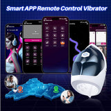 Masturbador masculino con vibrador de pene – FunPlan Stroker vibrador con 9 modos de vibración