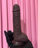 Consolador | Dildo | realista de silicona de 7.8"| Juguetes para adultos