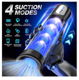 Bomba de vacio | automática 4 modos de succión |recargable