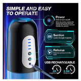 Bomba de vacio | automática 4 modos de succión |recargable