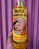 Aceite de Masaje de Jengibre y Cúrcuma 500 ml | Margarita Shop Panamá