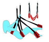 BDSM | Columpios SM Bondage Sets de columpio para parejas con cómodo cojín suave y correas ajustables