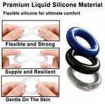 Anillo de silicona para mejorar la erección