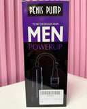 Bomba de vacío manual para la erección y mejora masculina