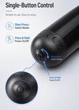 Vibrador de Bala Negro | 10 modos de vibración| carga usb