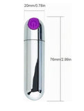 Vibrador de Bala impermeable | 10 modos de vibración