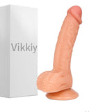 Consolador | Dildo | realista de silicona de 7.3 pulgadas de largo|