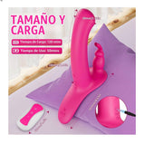 Arnés triple estimulación | vibrador con control