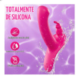 Arnés triple estimulación | vibrador con control