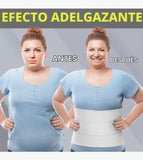 Faja Abdominal de soporte de 9" | 3 paneles para recuperación post quirúrgica | cinturón de soporte de compresión para hernia, cesárea, abdominoplastia