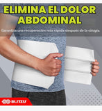Faja Abdominal de soporte de 9" | 3 paneles para recuperación post quirúrgica | cinturón de soporte de compresión para hernia, cesárea, abdominoplastia