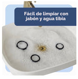 Rings black | Juego de 3 Anillos de silicona para mejorar la erección| estimulación extra para él, pene más grande, duro y largo
