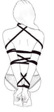 Cuerda shibari de algodón suave roja, 5 metros de largo, BDSM