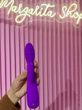 Juguete con vibrador de punto G realista, 7 modos de vibración de 8.4 pulgadas| Morado