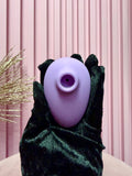 Vibrador con succión para mujer