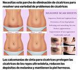 Silicona para cicatrices | Tape médico| cesárea queloides quirúrgico