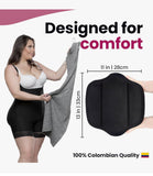 Tabla grande Premium Abdominal Moldeadora Post Operatoria Para Uso Con Fajas| Negro
