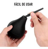 Ducha anal para hombres y mujeres 7.4 onzas |azul y negro