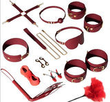 Juego de restricciones BDSM de lujo| 13 piezas