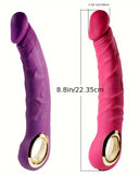 Vibrador | silicona suave | 10 modos de empuje y vibración | Usb