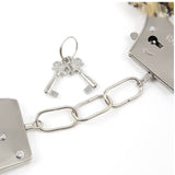 Esposas peludas con llaves| tobilleras ajustables|restricciones de bondage |