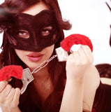 Esposas peludas con llaves| tobilleras ajustables|restricciones de bondage |