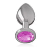 plugs Anales con gema rosada