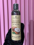 Aceite para masaje de coco fraccionado 8oz | 100% puro