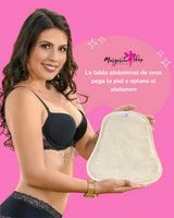 Tabla abdominal yeso