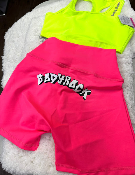 Short Sport biker rosado barbie