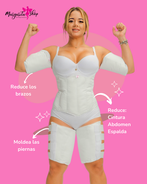 Promo Yeso. Incluye faja para abdomen, brazos y piernas
