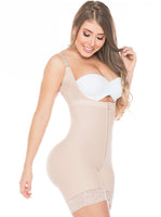 FAJA SHORT SALOME ESPALDA ALTA, TIRAS REMOVIBLES
