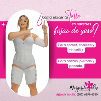 Faja Yeso Cinturilla para cintura y abdomen bajo