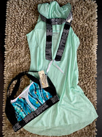 Chompa hit cut Verde Menta malla Deportiva BODYROCK