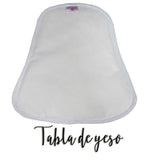 Tabla abdominal yeso