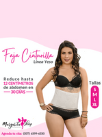 Faja Yeso Cinturilla para cintura y abdomen bajo